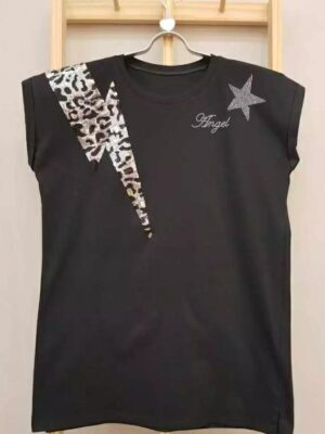 VESTIDOS NEGRO RAYOS