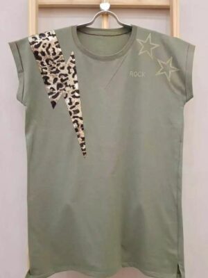 VESTIDOS VERDE RAYOS