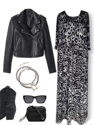 MAXI VESTIDO CON BOLSILLOS